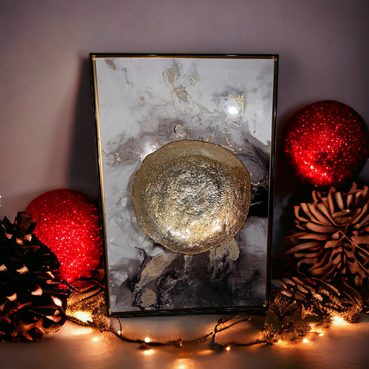 Circle and Square Wall Art