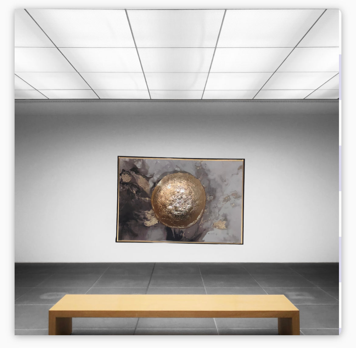 Circle and Square Wall Art