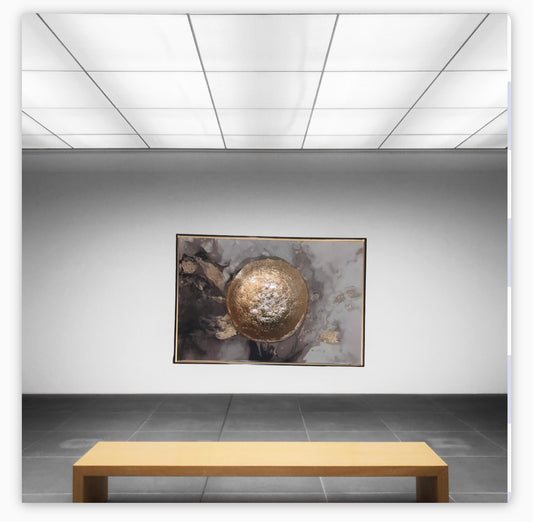 Circle and Square Wall Art